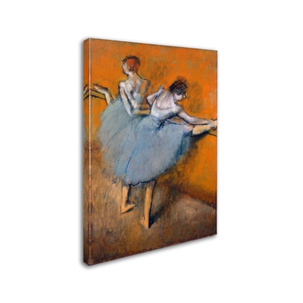 Degas 'Dancers At The Bar' Canvas Art,35x47